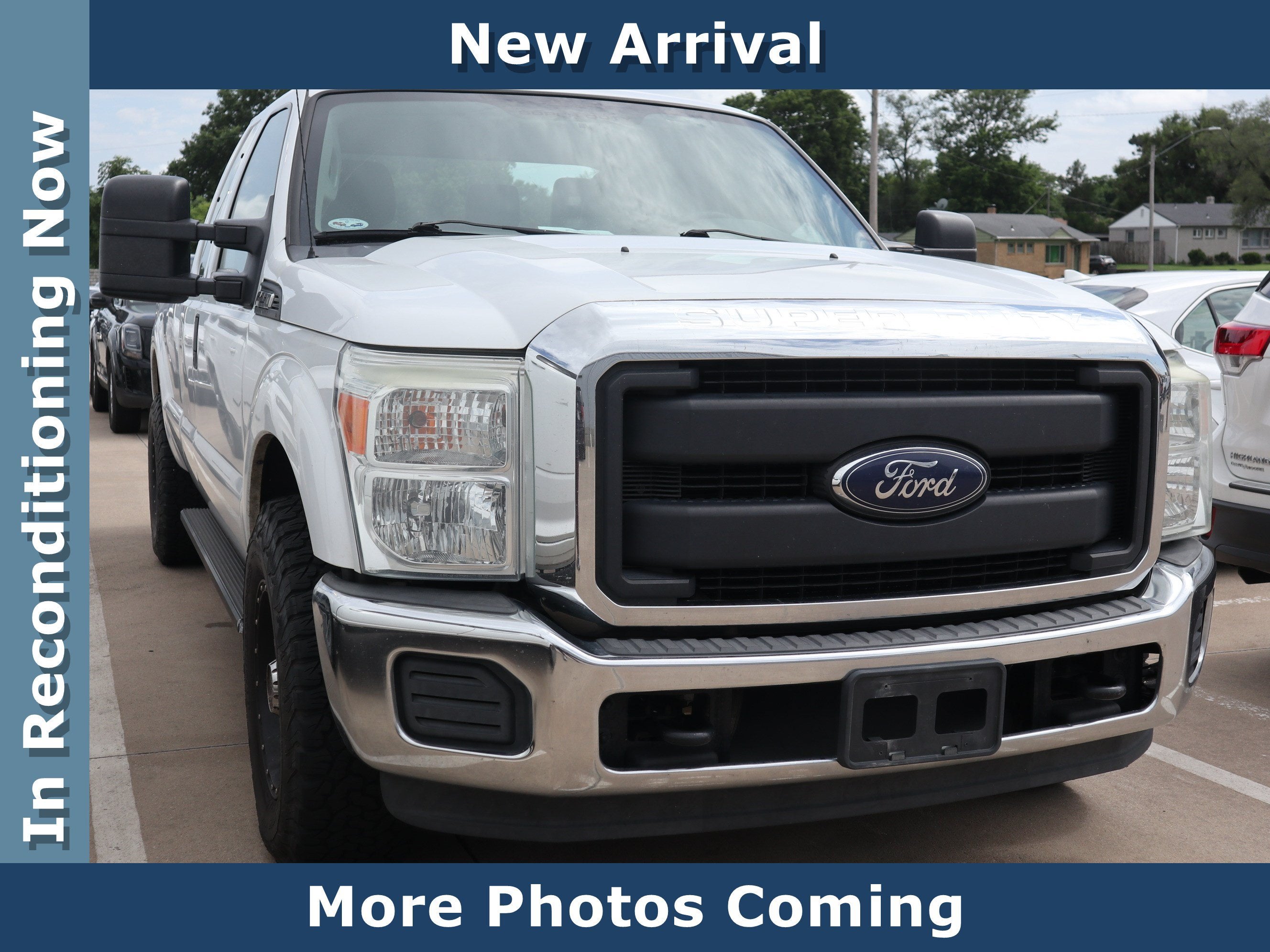 2016 Ford F-250 XL in White — front three-quarter view