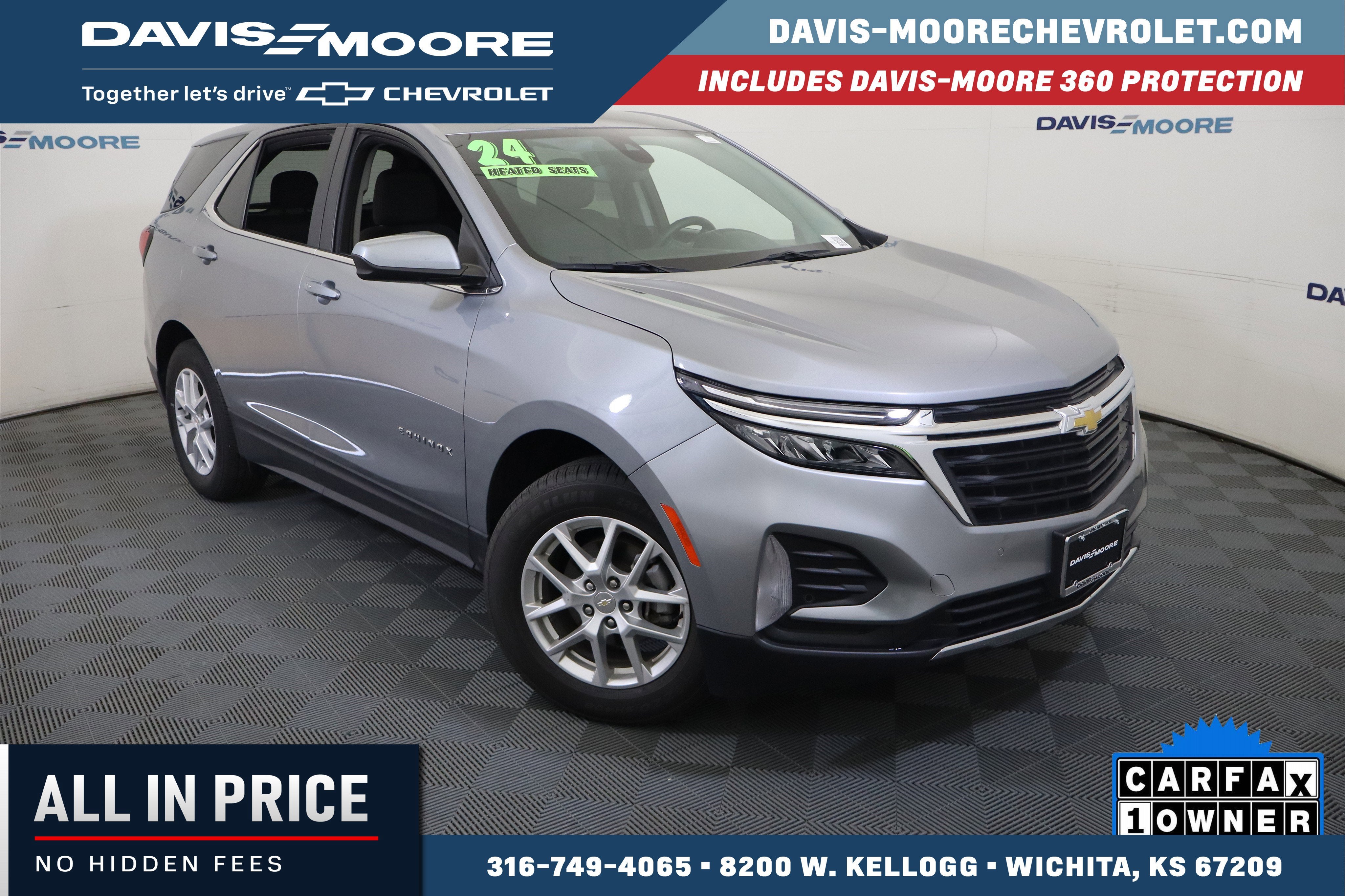 2024 Chevrolet Equinox LT in Sterling Gray Metallic — front three-quarter view